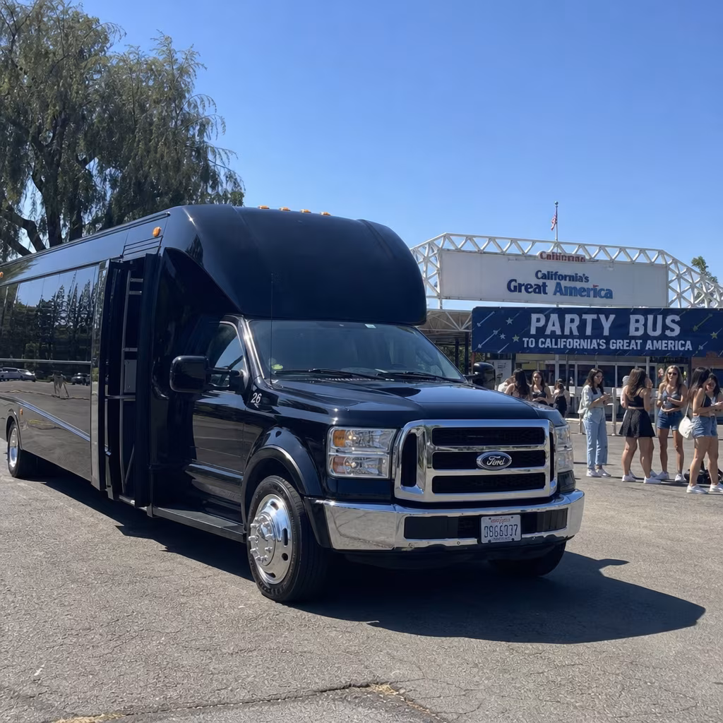 Party Bus to California's Great America