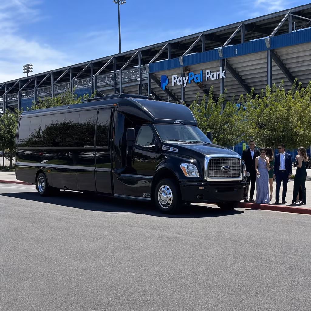 Rent a Bus to PayPal Park