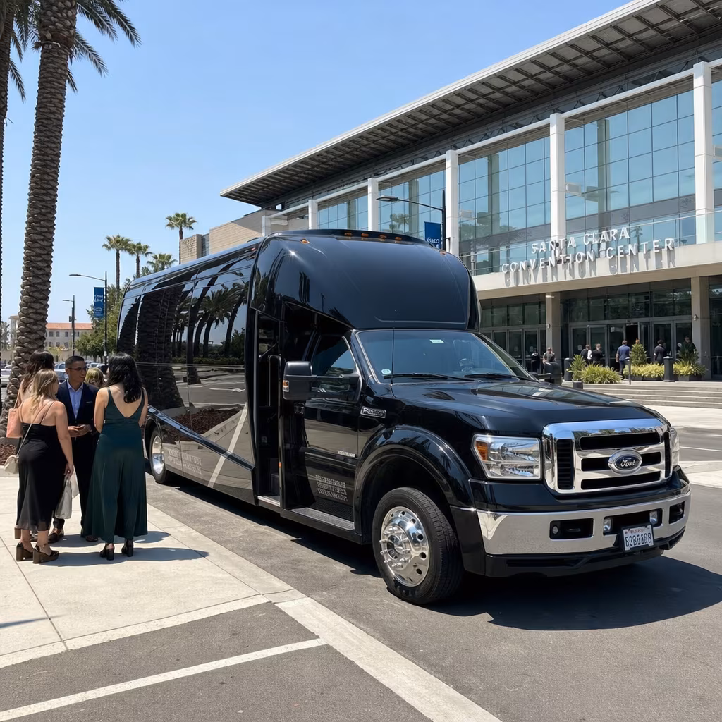 Rent a Bus to Santa Clara Convention Center