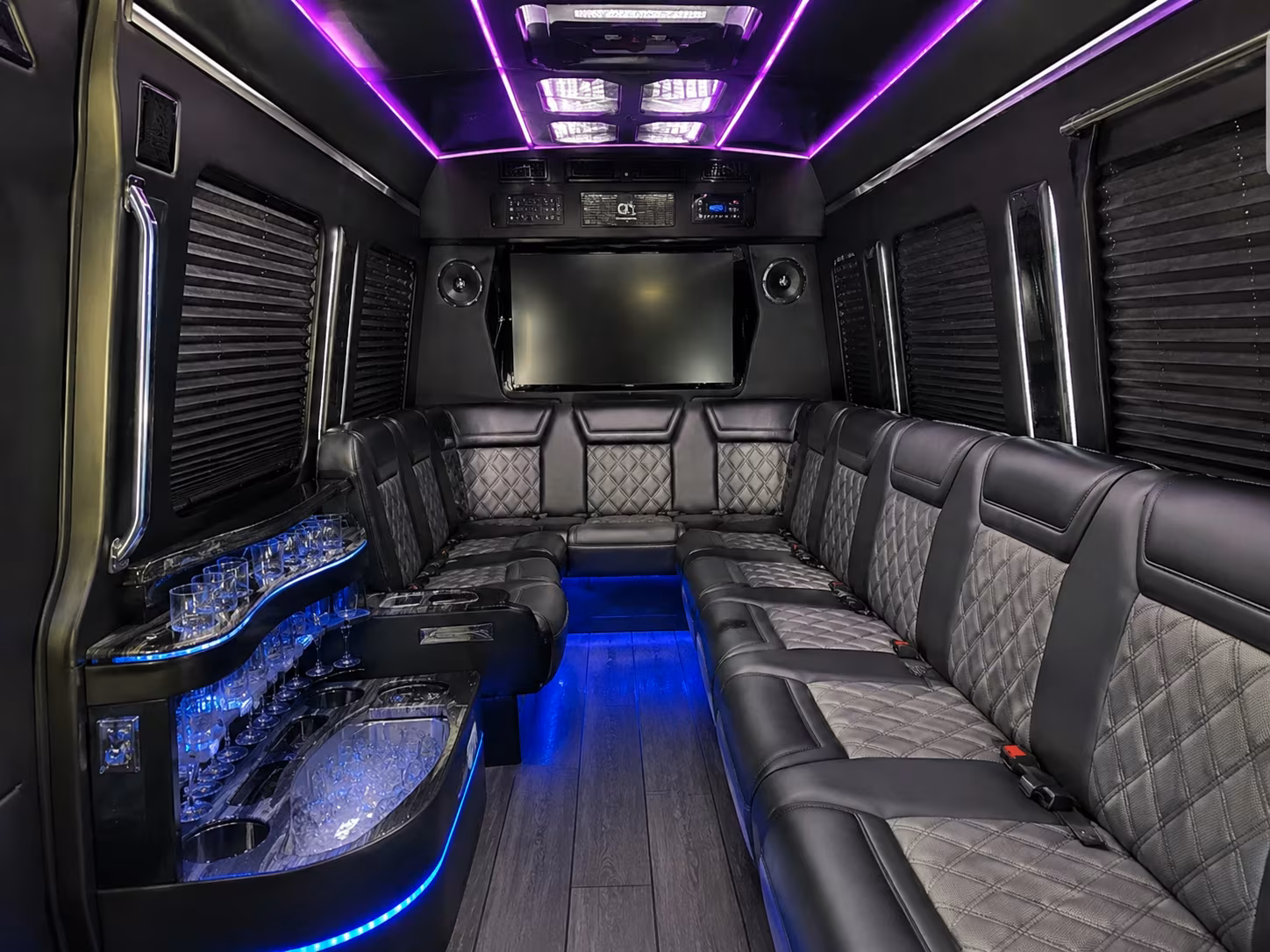 Sunnyvale Airport Shuttle & Transportation party bus exterior