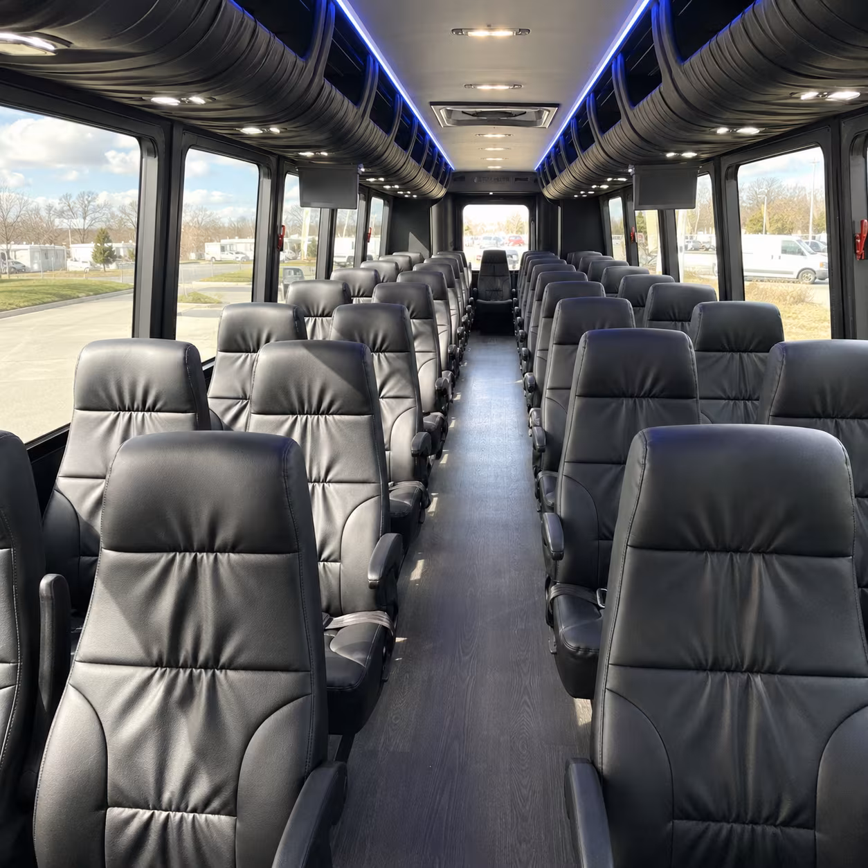 Sunnyvale Airport Shuttle & Transportation onboard seating