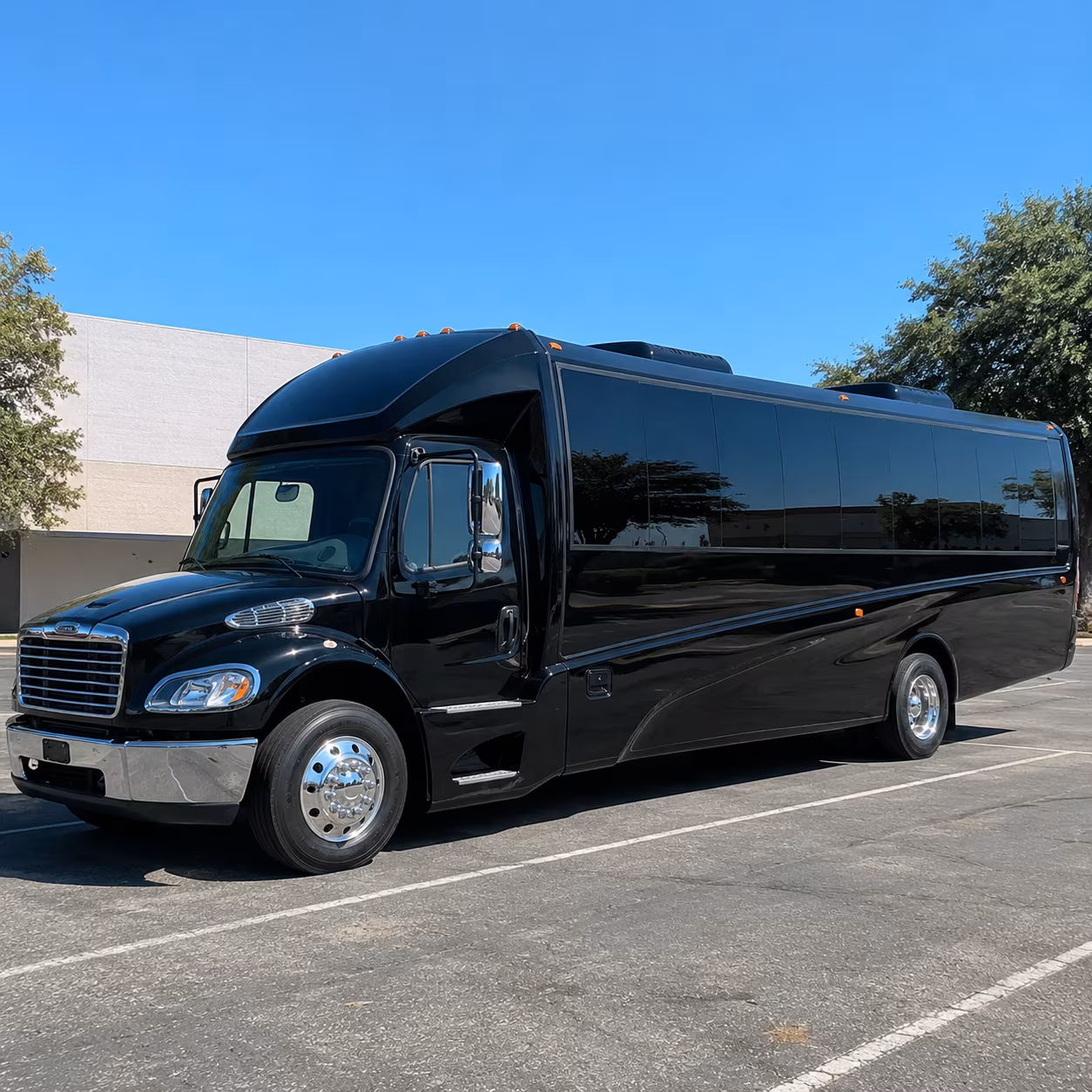 Sunnyvale Airport Shuttle & Transportation party bus exterior