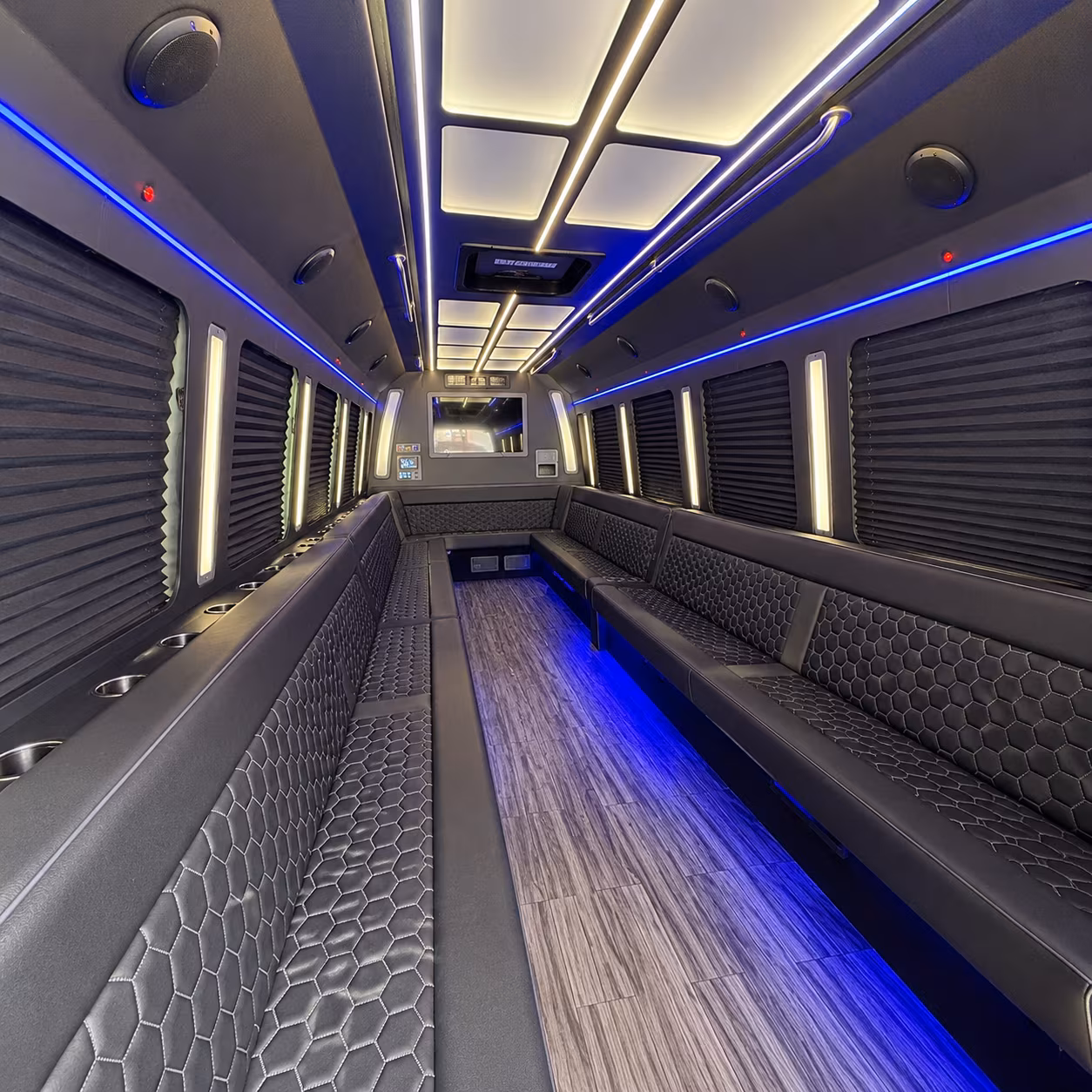 Sunnyvale Birthday, Sweet 16, & Quinceañera Transportation onboard seating