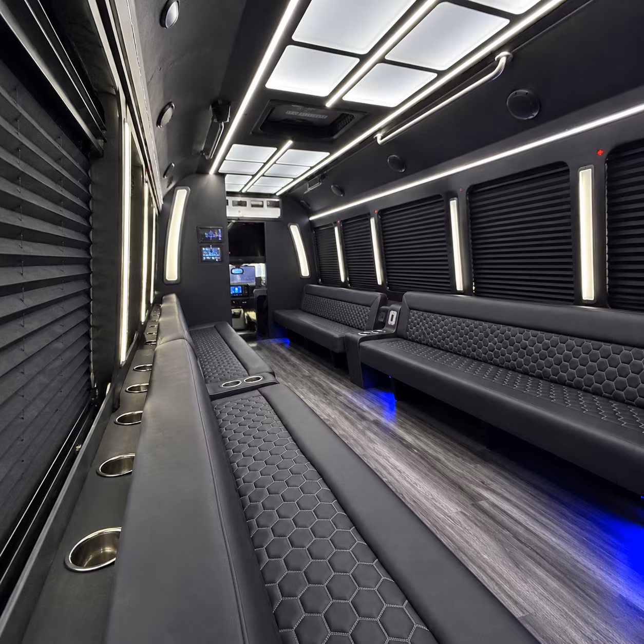 Sunnyvale Concert & Music Festival Transportation party bus exterior