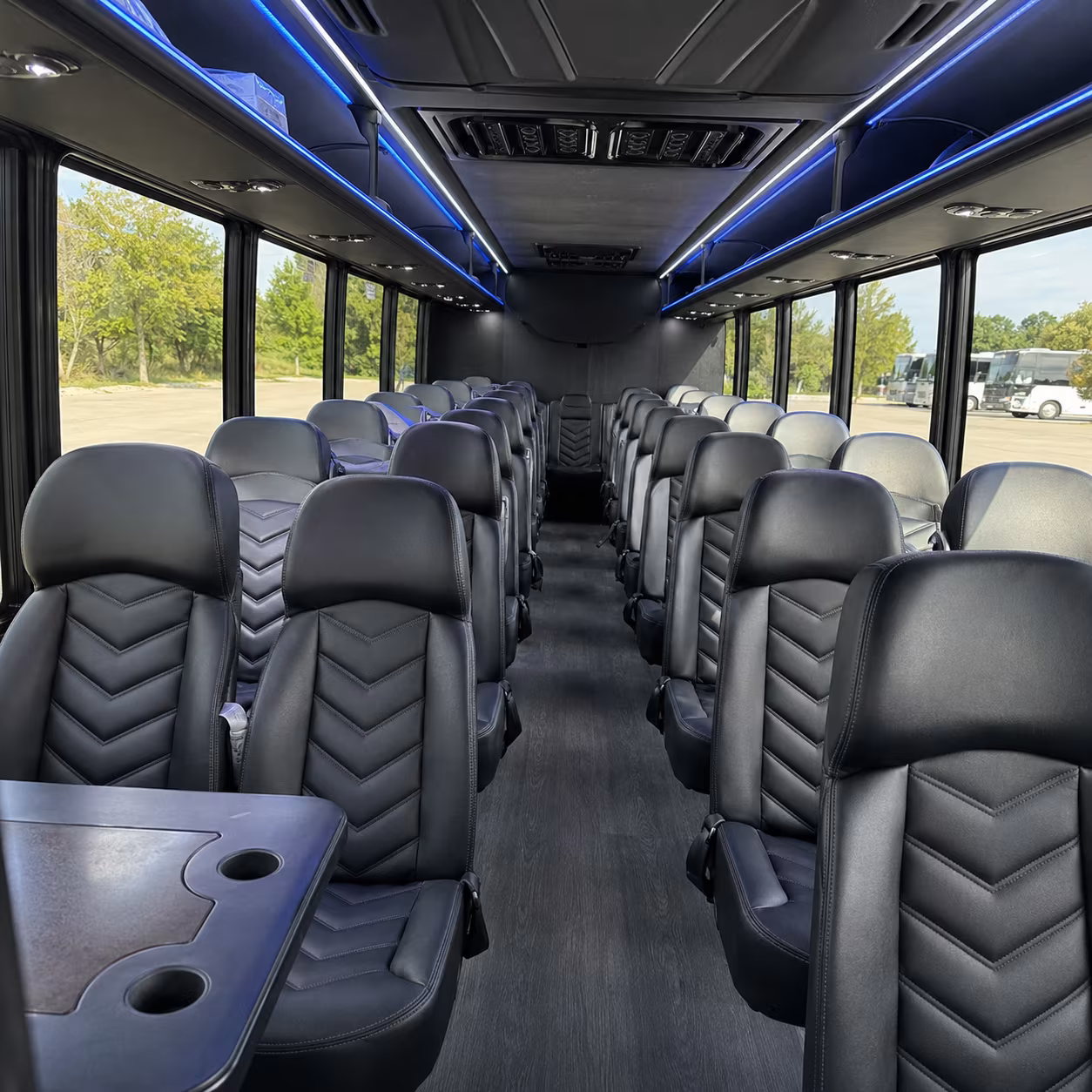 Sunnyvale Corporate Transportation party bus exterior