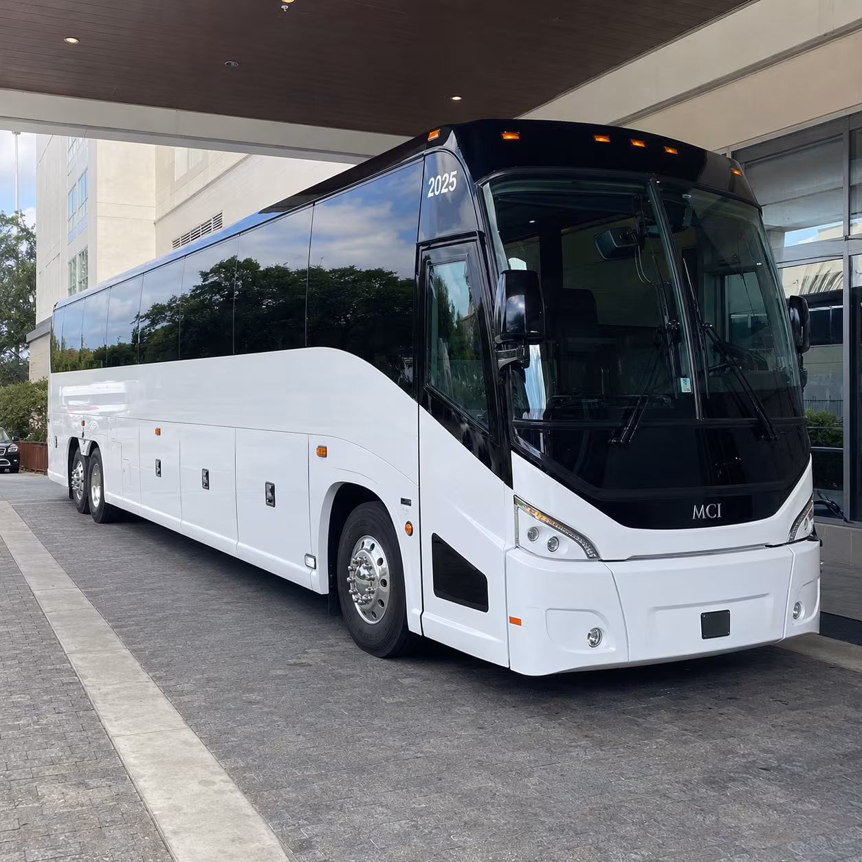 Sunnyvale Corporate Transportation party bus exterior