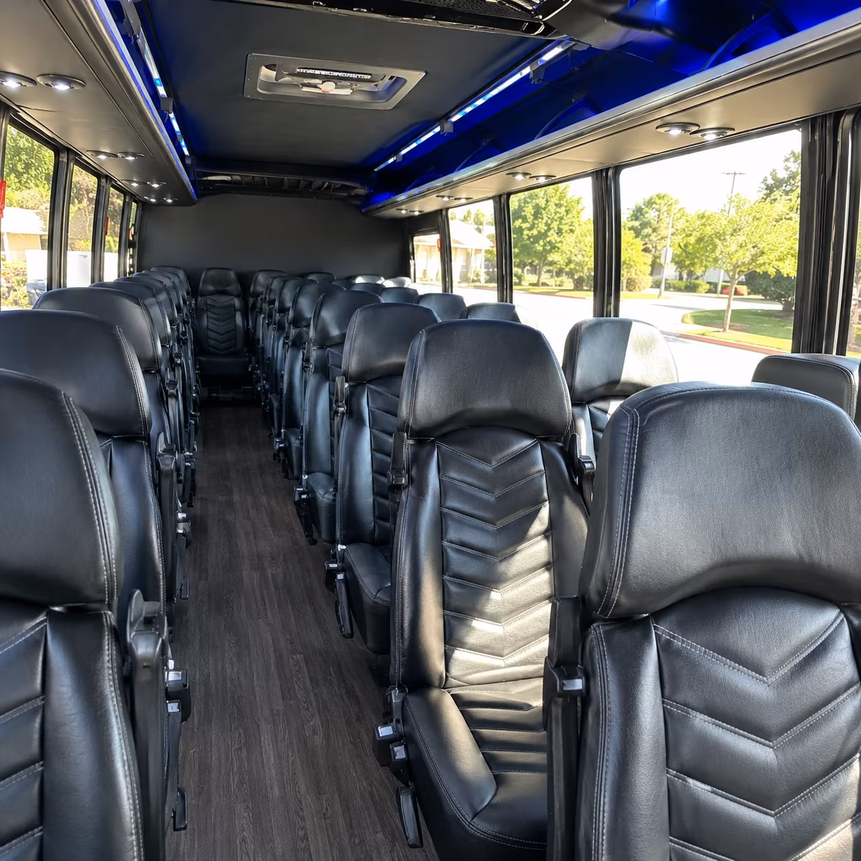 Sunnyvale Corporate Transportation party bus exterior