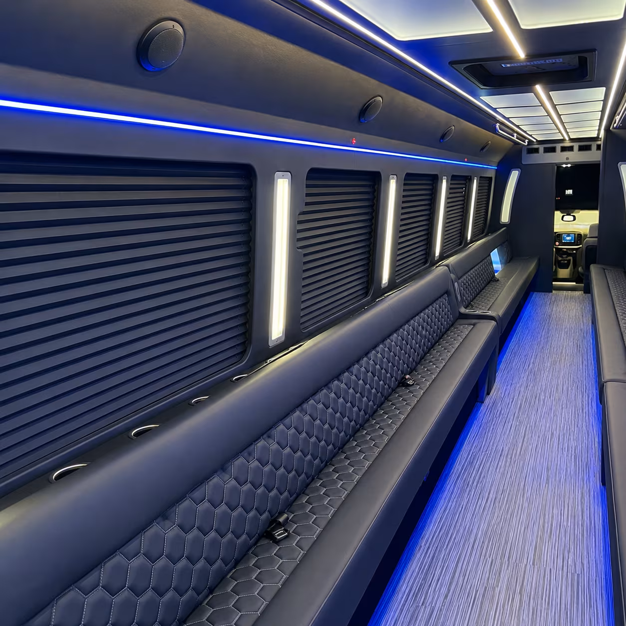 Sunnyvale Private Event Transportation onboard seating