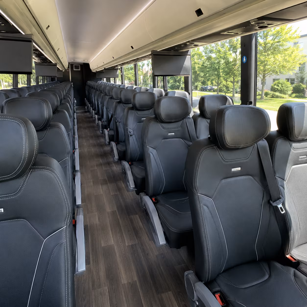 Sunnyvale School Event Transportation party bus exterior