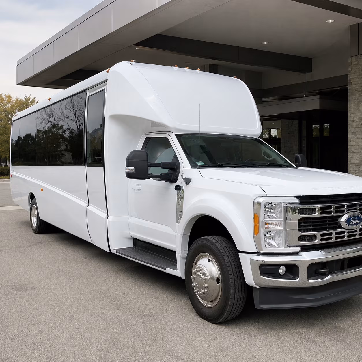 Sunnyvale School Event Transportation party bus exterior