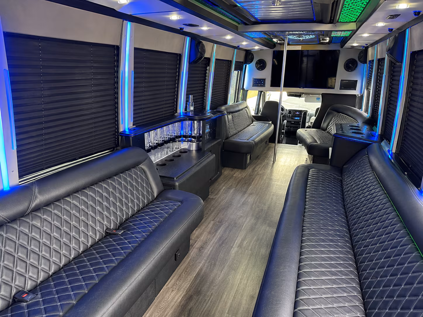 Sunnyvale Sporting Event Transportation onboard seating