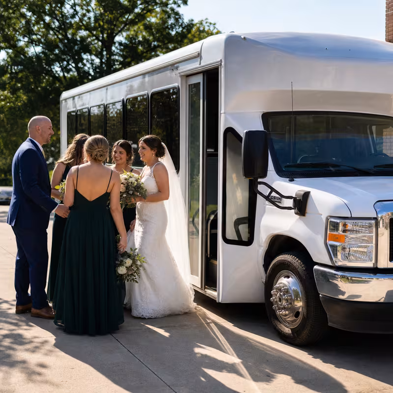 Sunnyvale Wedding Transportation fleet vehicle