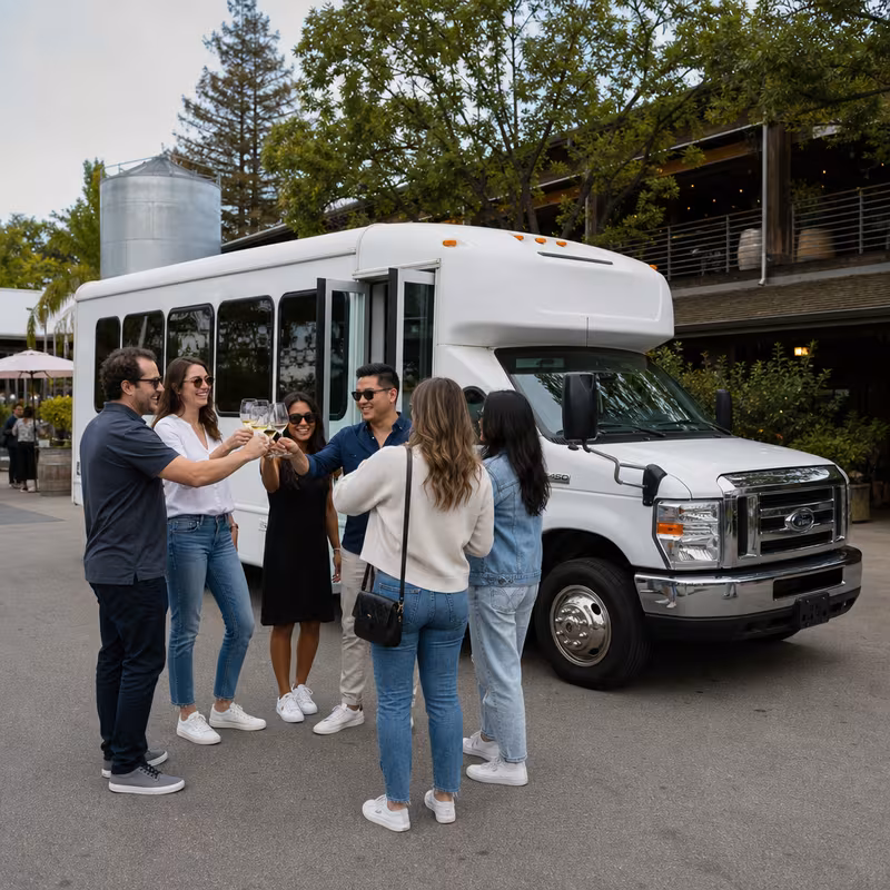 winery Brewery tour transportation