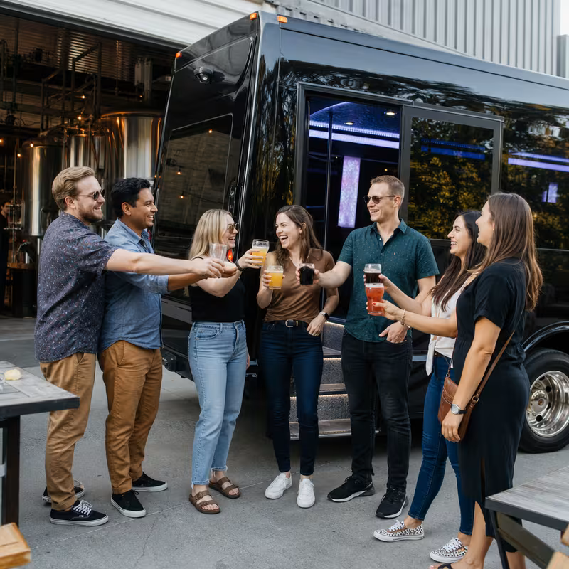Sunnyvale Winery & Brewery Tour Transportation fleet vehicle